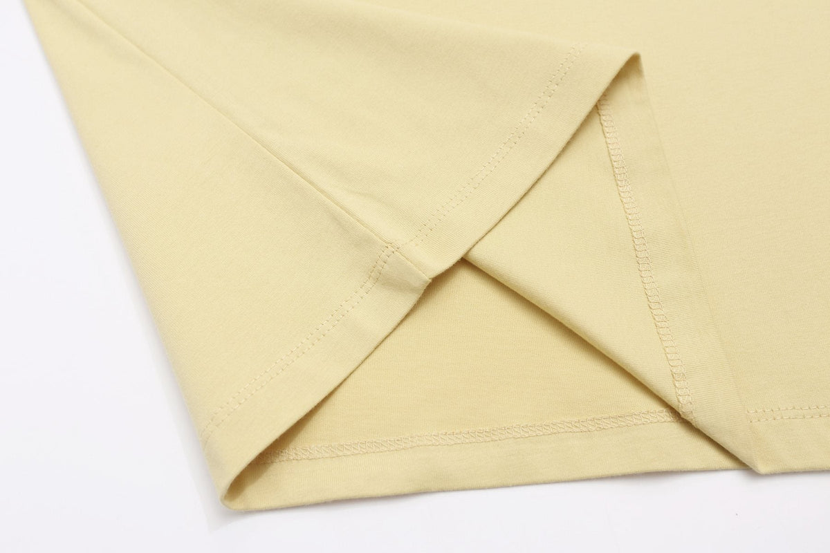 Fear of God Cream Front & Back Graphic T-Shirt — detail