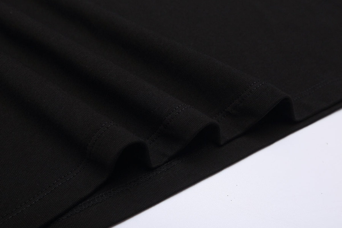 ESSENTIALS Stacked Text Graphic T-Shirt — detail