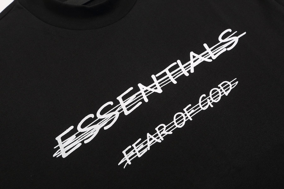 ESSENTIALS Painted Graphic Short-Sleeve T-Shirt — detail