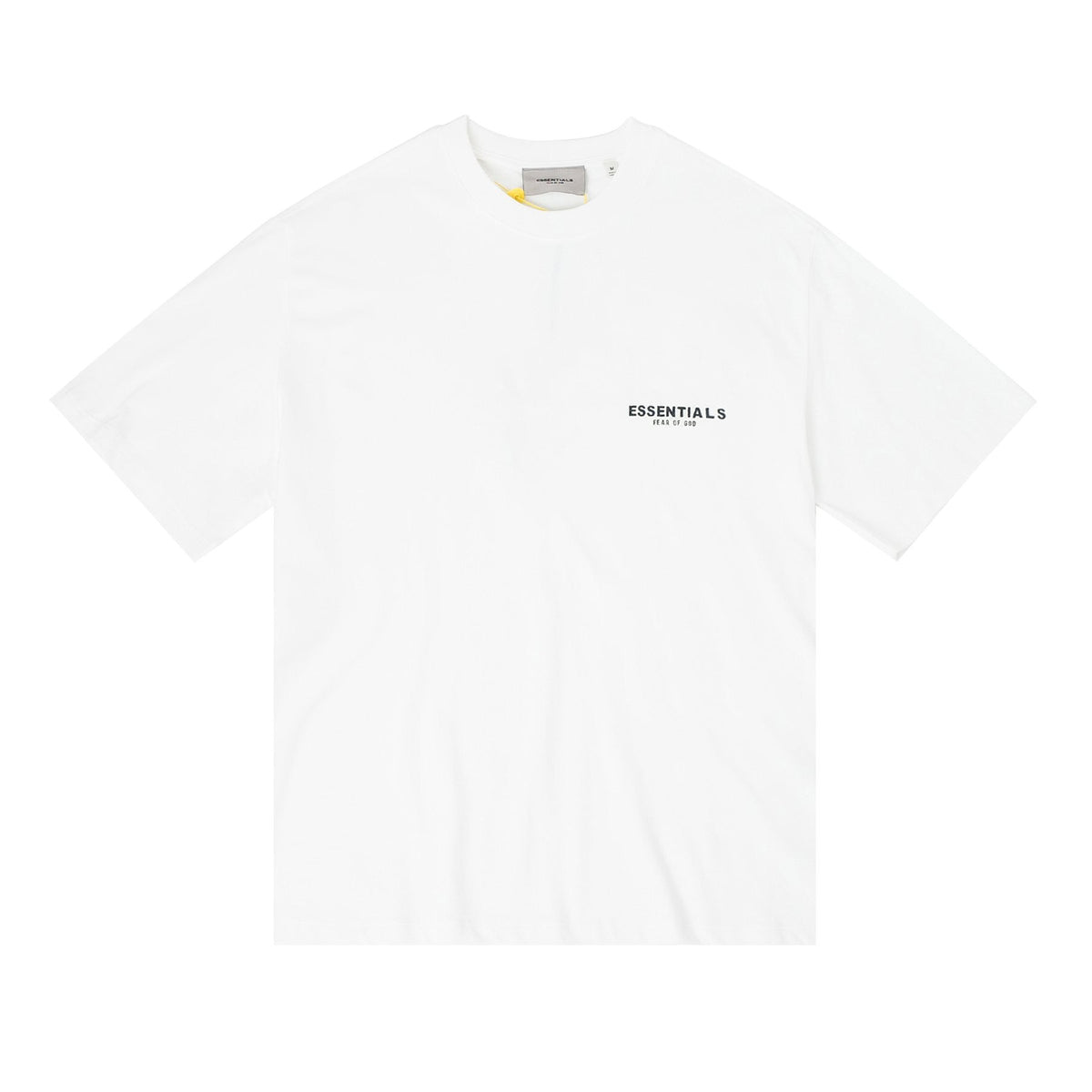 ESSENTIALS Reflective Chest Logo Short-Sleeve T-Shirt — front