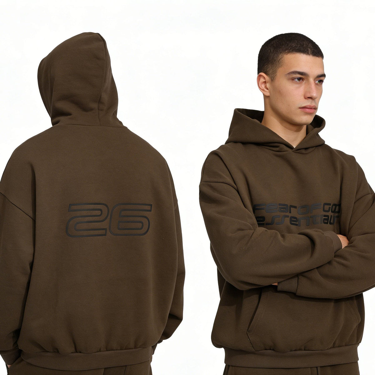 Fear of God 26 Graphic Pullover Hoodie — context