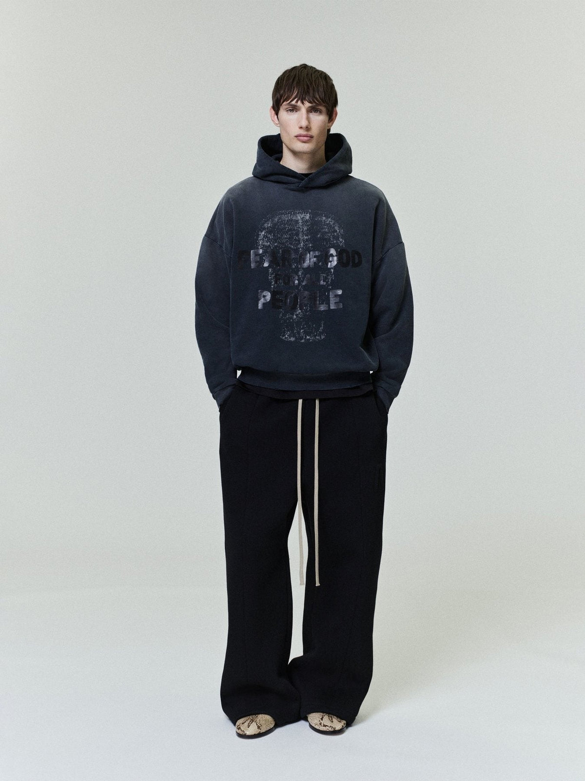 Fear of God Le Panteres Skull Graphic Hoodie — context