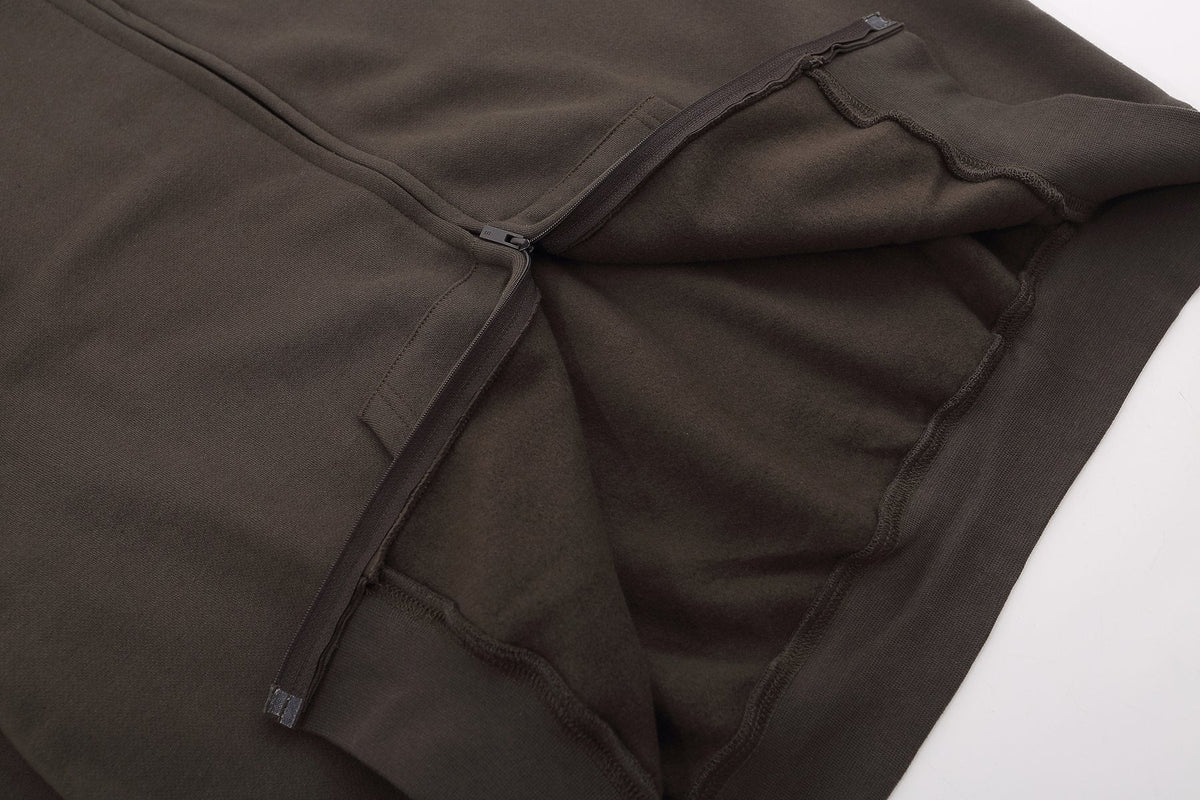 Essentials Fear of God Zip Hoodie — detail