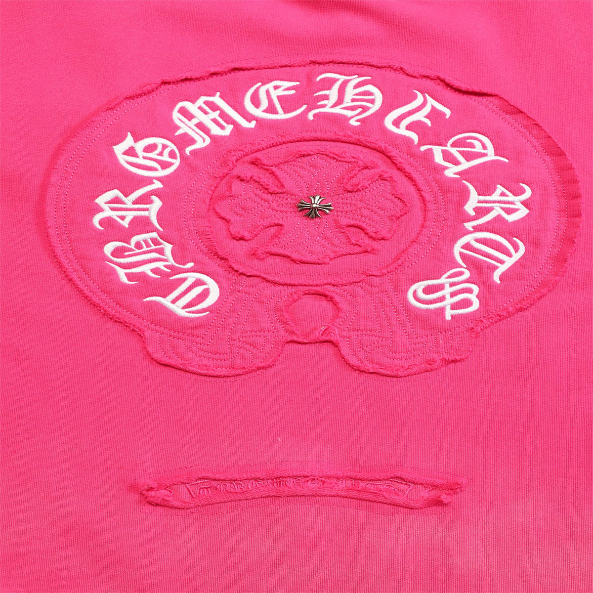 Chrome Hearts Horseshoe Graphic Crewneck Sweatshirt — detail