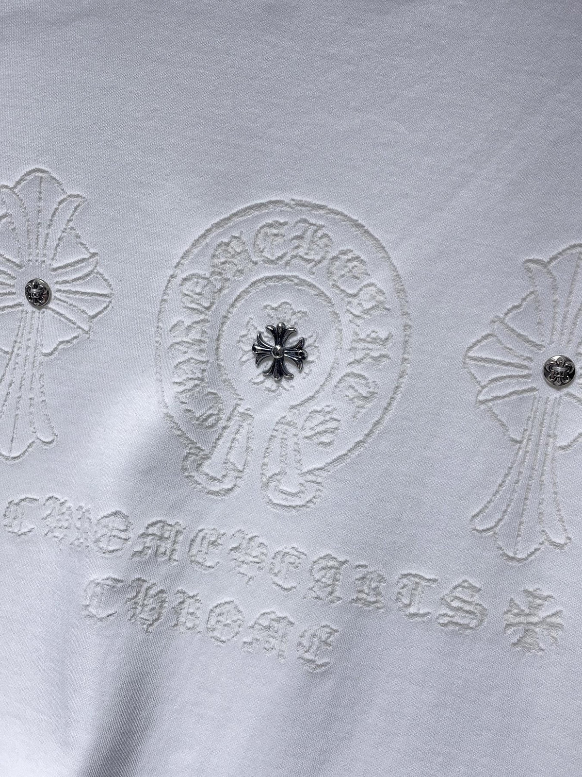 Chrome Hearts Horseshoe Graphic Short-Sleeve T-Shirt — detail