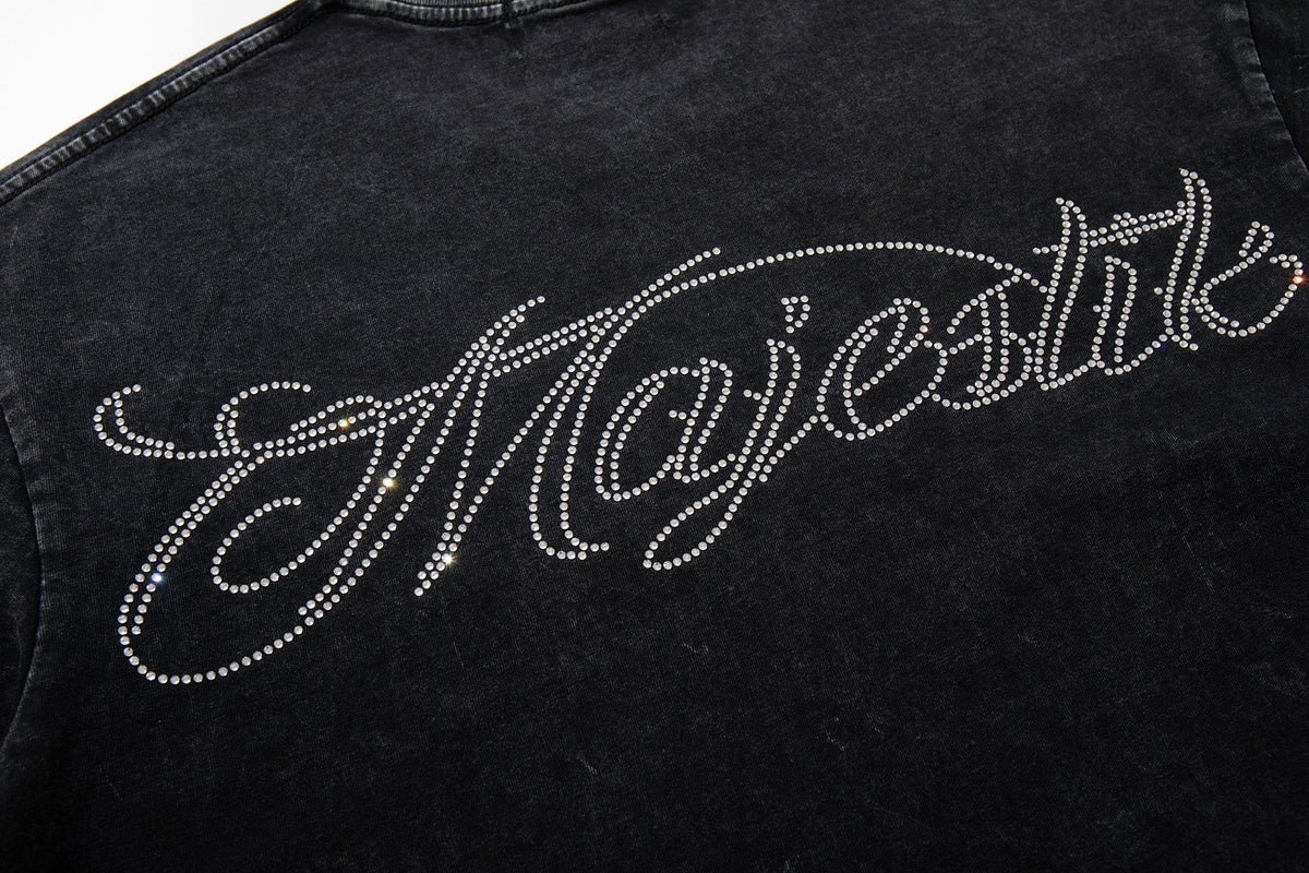 MAJESTIK Motorcycle Racing World Tour T-Shirt — detail